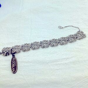 Vintage D’Orlan Silver tone Numbered Bracelet